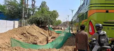 Ghaziabad Commissioner Warns Contractors Over Slow Road Work Progress