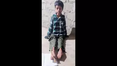Girl Born Without Hands Clears Exam by Writing with Foot