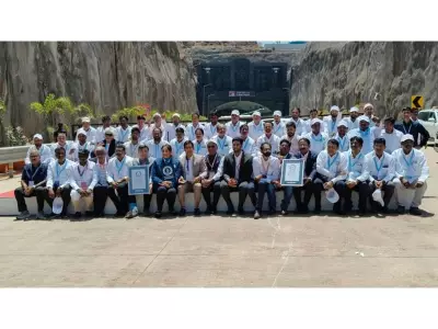 Guinness Glory: CM Devendra Fadnavis Praises Navayuga for Landmark Missing Link Project