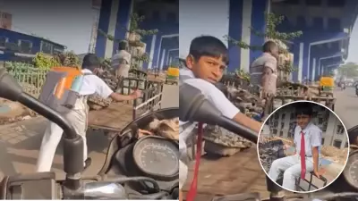Heartwarming Video: Boy Helps Father Pull Cart in Scorching Heat, Teaches Empathy and Responsibility