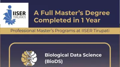 IISER Tirupati Opens Admissions for Professional Master's in Data Science and AI