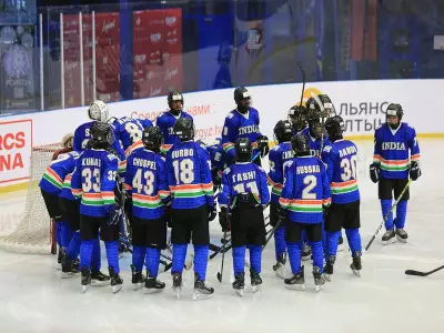 India beats Macau China 8-1 in U-18 Ice Hockey Asia Cup