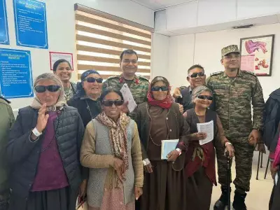 Indian Army Eye Camp Restores Vision for 15 Blind Patients in Ladakh