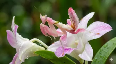 Insects That Look Like Flowers but Are Dangerous Predators
