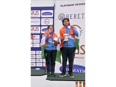 ISSF World Cup Shotgun: Neeru Dhanda, Vivaan Kapoor Win Bronze in Trap Mixed Team