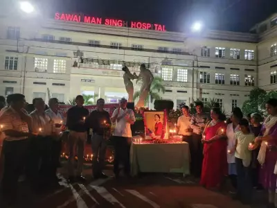 Jaipur Nurses Celebrate International Nurses Day with Candlelight Tribute to Florence Nightingale