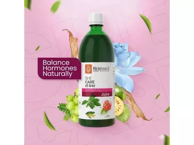 Krishna Ayurved Launches Science-Backed She Care Juice for PCOD