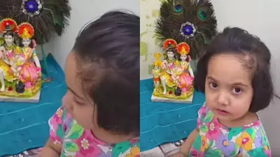 Little Girl's Innocent Chat with Mom About God Eating Offering Melts Hearts