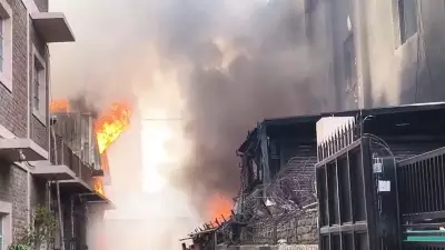 Massive Fire Breaks Out at Clothing Factory in Noida Sector 63, 16 Fire Tenders Deployed