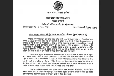 MP SET Result 2026 Declared on mppsc.gov.in: Check PDF