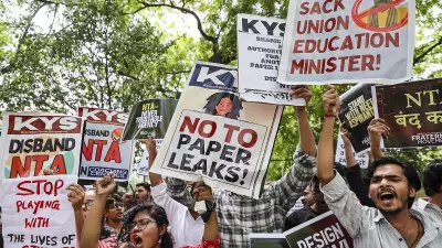 NEET Paper Leak Sparks Calls to Dissolve National Testing Agency