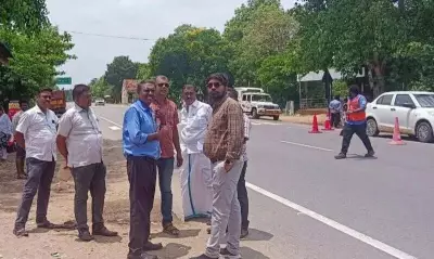 NHAI Inspection Reveals Unused Land on Accident-Prone Trichy-Karur Highway