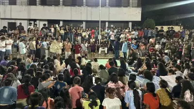NLSIU Bengaluru students protest over hostel disparities and water crisis