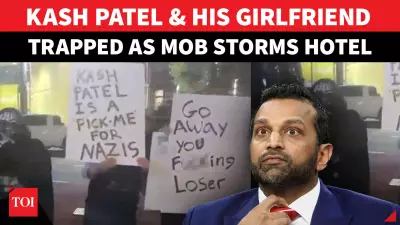 Protesters Surround FBI Chief Kash Patel and Girlfriend at Portland Hotel