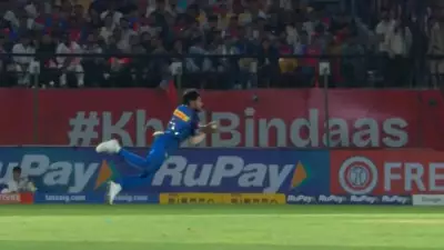 Raj Bawa's Stunning Catch Dismisses Suryansh Shedge in IPL 2026