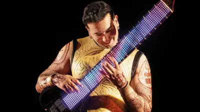 Rishab Sharma Makes Sitar Sexy with LED Lights and Pranayam Concerts