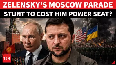 Russia Intercepts Massive Drone Attack Ahead of Victory Day Parade