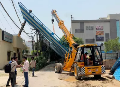 Shed Collapses on Ferozepur Road, Power Supply Snaps in Ludhiana Areas