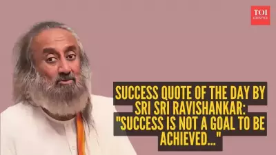 Sri Sri Ravi Shankar Redefines Success: A Daily Practice of Happiness