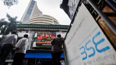 Stock Markets Turn Flat in Volatile Trade Amid Mixed Global Cues
