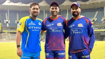 Suryakumar Yadav Shares Iconic Photo with Rohit Sharma and MS Dhoni