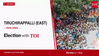 Tiruchirappalli East Assembly Election Results 2026: DMK vs AIADMK in Key Contest
