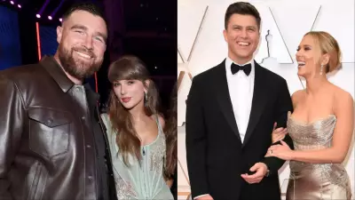 Travis Kelce and Colin Jost Bond Over Being Less Famous Partners