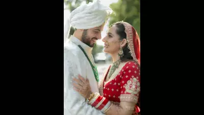 TV Actor Akash Makhija Marries Childhood Sweetheart Roshni Budhiraja