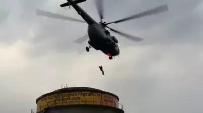 UP Teen Dies After Water Tank Stairs Collapse, IAF Rescues Two