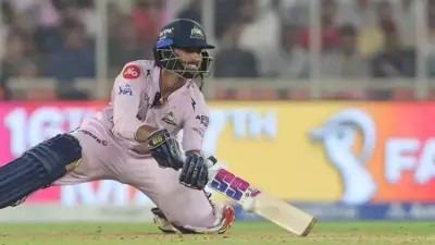 Washington Sundar's outrageous six leaves GT dugout in awe during IPL 2026
