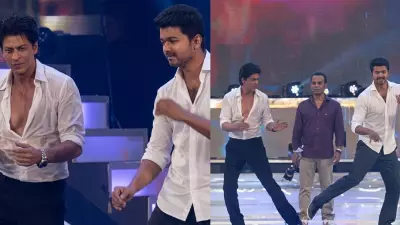 When Shah Rukh Khan Danced with Thalapathy Vijay to Thuppakki Song