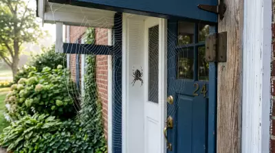 Why Spiders Keep Building Webs at Your Door: It's Prime Real Estate