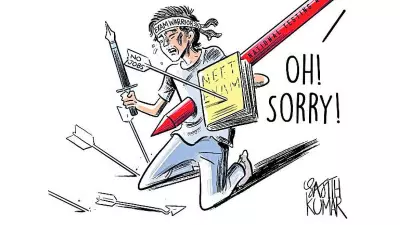 Wounded Exam Warriors: A Cartoon Commentary on Exam Pressure