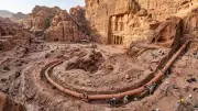 116-Meter Lead Pipeline Found in Petra Shows Nabataean Hydraulic Mastery