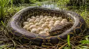120 Burmese Python Eggs Found in Two Nests in Florida Everglades
