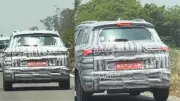 2026 Maruti Suzuki Brezza Facelift Spied Testing in India with CNG Tank
