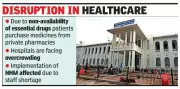 40% Staff Shortage Hits Healthcare in Mysuru District Hospitals