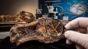 66-Million-Year-Old T. rex Injury Reveals Ancient Blood Vessels via X-ray