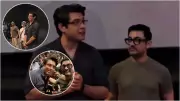 Aamir Khan and Junaid Khan’s Heartwarming Fan Interaction at ‘Ek Din’ Screening