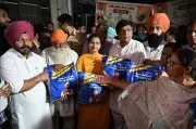 AAP Workers Distribute Ration Kits in Poll-Bound Areas Amid Opposition Criticism