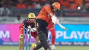 Abhishek Sharma Smashes First IPL Fifty Against RCB in SRH Clash