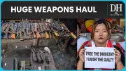 AK-47s, RPG Launchers, and Explosives Seized in Manipur Security Operation