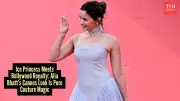 Alia Bhatt Stuns in Icy Blue Gown at Cannes 2026, Fashion Fans Say 'Elsa Who?'