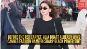 Alia Bhatt's Cannes 2026 Airport Look: Full Hollywood Fashion Icon Vibes