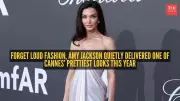 Amy Jackson's Soft Silver Gown Steals the Show at Cannes 2026