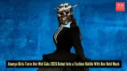 Ananya Birla Debuts at Met Gala 2026 in Masked Robert Wun Ensemble