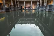 Ancient Roman Baths Discovered Beneath Bath's Streets Rewrite History