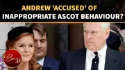 Andrew Rocked by Royal Ascot Waitress Claim Amid Police Probe: Watch