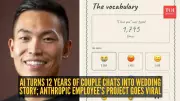 Anthropic Employee Uses AI to Turn 12 Years of Chats into Wedding Project
