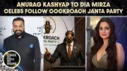 Anurag Kashyap, Dia Mirza Join Cockroach Janta Party Viral Movement